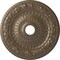 Ekena Millwork Bellona Ceiling Medallion (Fits Canopies up to 3 5/8"), 23 5/8"OD x 3 5/8"ID x 1 1/8"P, Warm Silver CM23BEWSS - alternate 1